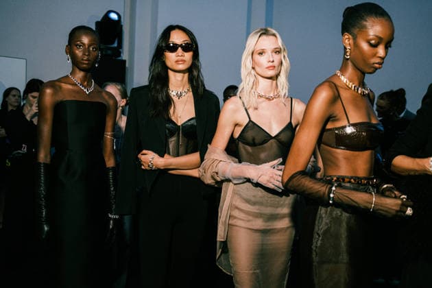 Blessing Orji, Luoyi, Alicja Tubilewicz, Rey Lugboso Paris Fashion Week PAP SS27 Messika 460132 2026 10 01 France  Copyright: xJean-BaptistexSoulliatx xStarfacex STAR_460132_024