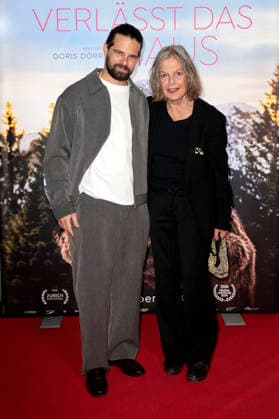 Josef Ellers and Angela Winkler at the special screening of the film *Frau Winkler Leaves the House* at Cinema Paris, Berlin, October 1, 2026 Foto:xS.xGabschx xFuturexImagex winkler_6022