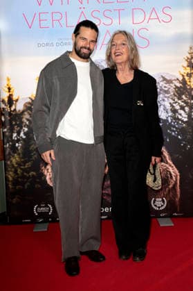 Josef Ellers and Angela Winkler at the special screening of the film *Frau Winkler Leaves the House* at Cinema Paris, Berlin, October 1, 2026 Foto:xS.xGabschx xFuturexImagex winkler_6023