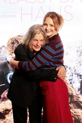 Angela Winkler and Laura Tonke at the special screening of the film *Frau Winkler verlässt das Haus* at Cinema Paris, Berlin, October 1, 2026 Foto:xS.xGabschx xFuturexImagex winkler_6033
