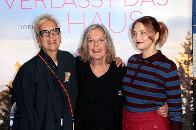 Doris Dörrie, Angela Winkler, and Laura Tonke at the special screening of the film *Frau Winkler verlässt das Haus* at Cinema Paris, Berlin, October 1, 2026 Foto:xS.xGabschx xFuturexImagex winkler_6040