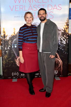 Laura Tonke and Josef Ellers at the special screening of the feature film *Frau Winkler Leaves the House* at Cinema Paris, Berlin, October 1, 2026 Foto:xS.xGabschx xFuturexImagex winkler_6028