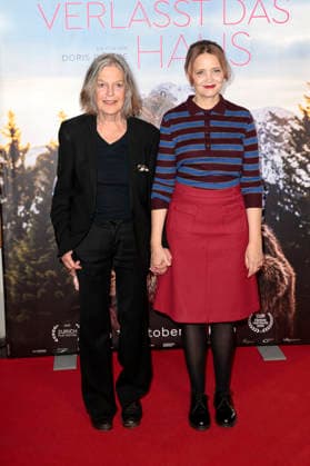 Angela Winkler and Laura Tonke at the special screening of the film *Frau Winkler Leaves the House* at Cinema Paris, Berlin, October 1, 2026 Foto:xS.xGabschx xFuturexImagex winkler_6036