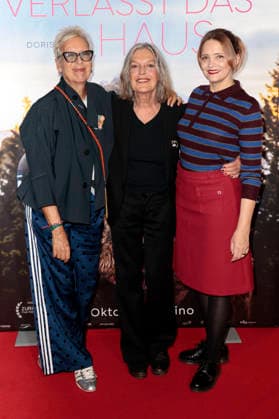 Doris Dörrie, Angela Winkler, and Laura Tonke at the special screening of the film *Frau Winkler verlässt das Haus* at Cinema Paris, Berlin, October 1, 2026 Foto:xS.xGabschx xFuturexImagex winkler_6038
