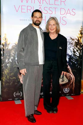 Josef Ellers and Angela Winkler at the special screening of the film *Frau Winkler Verlässt das Haus* at Cinema Paris, Berlin, October 1, 2026 Foto:xA.xBuggex xFuturexImagex winkler_6059