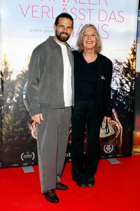 Josef Ellers and Angela Winkler at the special screening of the film *Frau Winkler Verlässt das Haus* at Cinema Paris, Berlin, October 1, 2026 Foto:xA.xBuggex xFuturexImagex winkler_6061