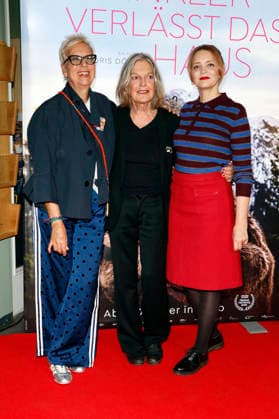 Doris Dörrie, Angela Winkler, and Laura Tonke at the special screening of the film *Frau Winkler verlässt das Haus* at Cinema Paris, Berlin, October 1, 2026 Foto:xA.xBuggex xFuturexImagex winkler_6075