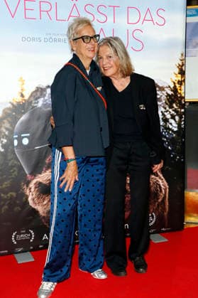 Doris Dörrie and Angela Winkler at the special screening of the film *Frau Winkler verlässt das Haus* at Cinema Paris, Berlin, October 1, 2026 Foto:xA.xBuggex xFuturexImagex winkler_6077