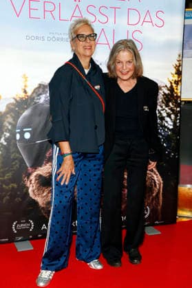 Doris Dörrie and Angela Winkler at the special screening of the film *Frau Winkler verlässt das Haus* at Cinema Paris, Berlin, October 1, 2026 Foto:xA.xBuggex xFuturexImagex winkler_6078
