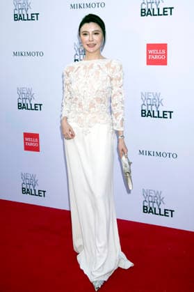 Freya Fang at the New York City Ballet 2026 Fall Fashion Gala at the David H. Koch Theater at Lincoln Center in New York, October 1, 2026 Foto:xJ.xShorex xFuturexImagex ballet_gala_6023