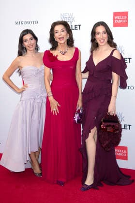 Alessia Fendi, Fe Fendi, and Paola Fendi at the New York City Ballet 2026 Fall Fashion Gala at the David H. Koch Theater at Lincoln Center in New York, October 1, 2026 Foto:xJ.xShorex xFuturexImagex ballet_gala_6049