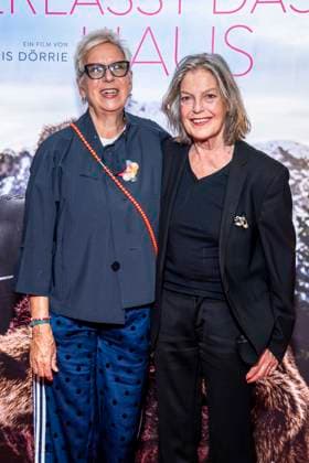 ABB FRAUWINKLER Doris Doerrie with Angela Winkler on the red carpet at the special screening of the feature film *Frau Winkler verlässt das Haus* at the Cinema Paris in Berlin on October 1, 2026, Berlin, Germany