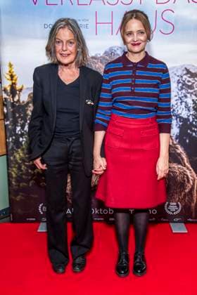 ABB FRAUWINKLER Angela Winkler and Laura Tonke on the red carpet at the special screening of the feature film *Frau Winkler verlässt das Haus* at the Cinema Paris in Berlin on October 1, 2026, Berlin, Germany