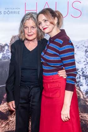 ABB FRAUWINKLER Angela Winkler and Laura Tonke on the red carpet at the special screening of the feature film *Frau Winkler verlässt das Haus* at the Cinema Paris in Berlin on October 1, 2026, Berlin, Germany
