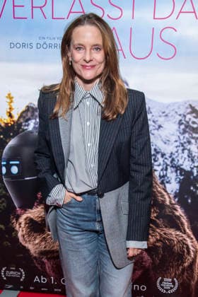 ABB FRAUWINKLER Anne Ratte Polle on the red carpet at the special screening of the feature film *Frau Winkler Leaves the House* at the Cinema Paris in Berlin on October 1, 2026, Berlin, Germany