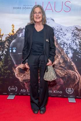 ABB FRAUWINKLER Angela Winkler on the red carpet at the special screening of the feature film *Frau Winkler Verlässt das Haus* at the Cinema Paris in Berlin on October 1, 2026, Berlin, Germany