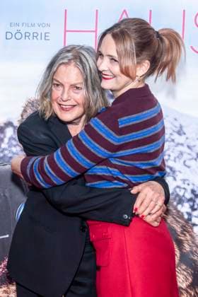 ABB FRAUWINKLER Angela Winkler and Laura Tonke on the red carpet at the special screening of the feature film *Frau Winkler verlässt das Haus* at the Cinema Paris in Berlin, October 1, 2026, Berlin, Germany