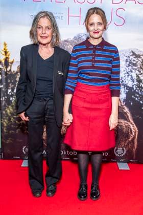 ABB FRAUWINKLER Angela Winkler and Laura Tonke on the red carpet at the special screening of the feature film *Frau Winkler verlässt das Haus* at the Cinema Paris in Berlin on October 1, 2026, Berlin, Germany