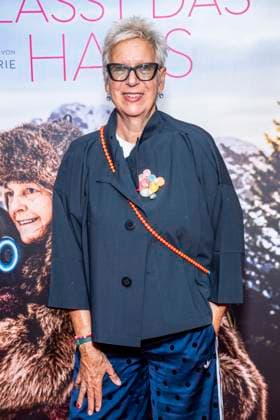ABB FRAUWINKLER Doris Doerrie, director, on the red carpet at the special screening of the feature film *Frau Winkler verlässt das Haus* at Cinema Paris in Berlin on October 1, 2026, Berlin, Germany