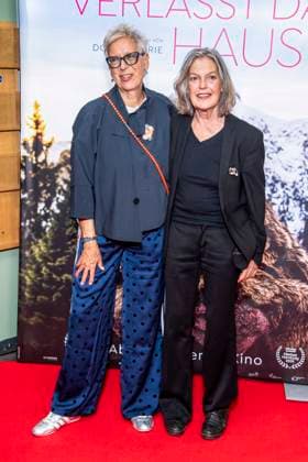 ABB FRAUWINKLER Doris Doerrie with Angela Winkler on the red carpet at the special screening of the feature film *Frau Winkler verlässt das Haus* at the Cinema Parisl in Berlin on October 1, 2026, Berlin, Germany