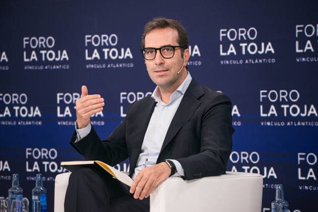 Second Day of the La Toja Vínculo Atlántico Forum First Vice President and Minister of Economy, Trade, and Business Carlos Cuerpo during the La Toja Vínculo Atlántico Forum on October 2, 2026, in O Grove, Pontevedra, Galicia, Spain. The La Toja Vínculo Atlántico Forum is a renowned annual venue for debate and reflection focused on the defense of liberal democracy, the Atlantic partnership, and international cooperation. Founded in 2019 on the initiative of Josep Piqué, Amancio López Seijas, and the Hotusa Group, it brings together prominent political and business leaders, academics, and representatives of civil society on the island of La Toja October 2, 2026 Elena Ferná O Grove, Pontevedra, Galicia O Grove, Pontevedra, Galicia, Spain Copyright: xElenaxFernandezx 7814666