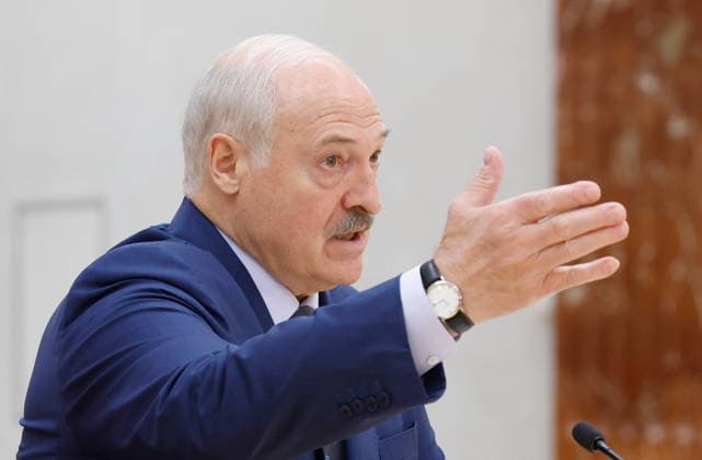 BELARUS, MINSK - OCTOBER 2, 2026: Alexander Lukashenko, President of Belarus, attends a meeting with the heads of government of the Eurasian Economic Union at the Independence Palace. Dmitry Astakhov POOL TASS 98663441
