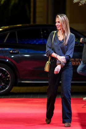 8th Cineroman Festival - Day 4 - Red Carpet Gerard Jugnotwife Patricia Campi attends the red carpet at the Cineroman festival, dedicated exclusively to films adapted from literary work, in Negresco Beach in Nice, France, on October 1, 2026. Photo by Laurent Coust ABACAPRESS.COM Nice Provence-Alpes-Cote d Azur France  Copyright: xCoustxLaurent ABACAx