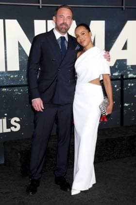 Ben Affleck, Kerry Washington at arrivals for ANIMALS Premiere, Westwood Village Theatre, Los Angeles, CA, October 01, 2026. Photo By: Priscilla Grant Everett Collection ANIMALS Premiere PUBLICATIONXNOTxINxCANxCHNxFRAxITAxJPNxNORxPOLxRUSxESPxUKxUSA