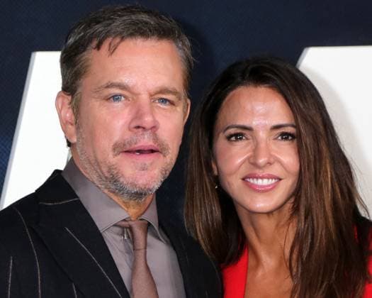 Matt Damon, Luciana Damon at arrivals for ANIMALS Premiere, Westwood Village Theatre, Los Angeles, CA, October 01, 2026. Photo By: Priscilla Grant Everett Collection ANIMALS Premiere PUBLICATIONXNOTxINxCANxCHNxFRAxITAxJPNxNORxPOLxRUSxESPxUKxUSA