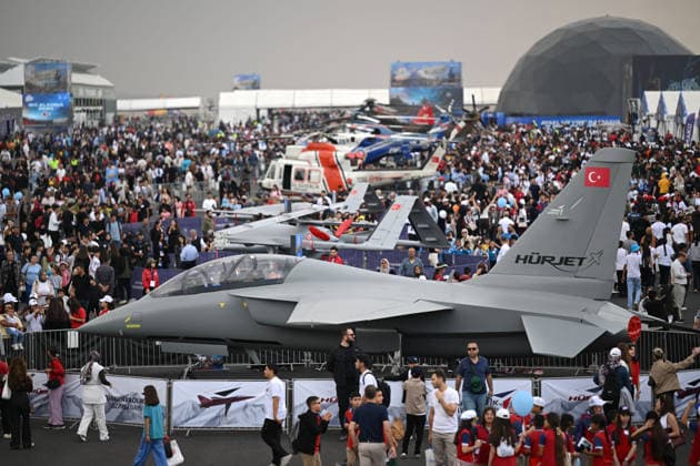 TEKNOFEST Southeast in Turkiye s Sanliurfa SANLIURFA, TURKIYE - OCTOBER 02: TEKNOFEST Southeast, world s largest aviation, space, and technology festival continues at the Sanliurfa GAP Airport with the attendance of visitors for its 15th edition in Sanliurfa, Turkiye on October 02, 2026. Harun Ozalp Anadolu Sanliurfa Turkey. Editorial use only. Please get in touch for any other usage.  Copyright: x2026xAnadoluxHarunxOzalpx