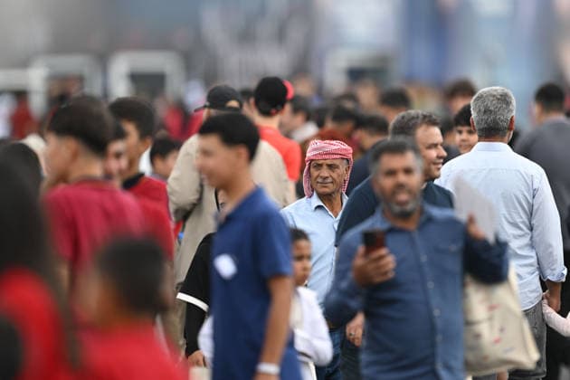 TEKNOFEST Southeast in Turkiye s Sanliurfa SANLIURFA, TURKIYE - OCTOBER 02: TEKNOFEST Southeast, world s largest aviation, space, and technology festival welcomes its visitors on the third day at the Sanliurfa GAP Airport for its 15th edition in Sanliurfa, Turkiye on October 02, 2026. Harun Ozalp Anadolu Sanliurfa Turkey. Editorial use only. Please get in touch for any other usage.  Copyright: x2026xAnadoluxHarunxOzalpx