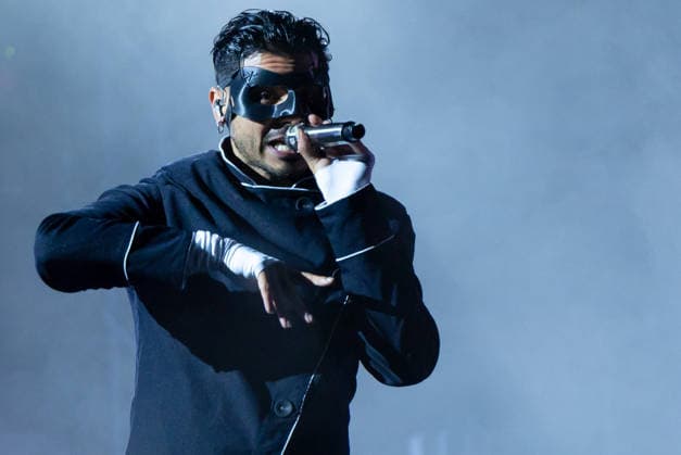 October 1, 2026, San Luis Potosi, San Luis Potosi, Mexico: Puerto Rican rapper ALVARO DIAZ performs live on stage during a concert at Teatro de la Ciudad in Parque Tangamanga 1 in San Luis Potosi, Mexico. San Luis Potosi Mexico - ZUMAm311 20261001_zip_m311_002 Copyright: xAlbertoxMartinezx
