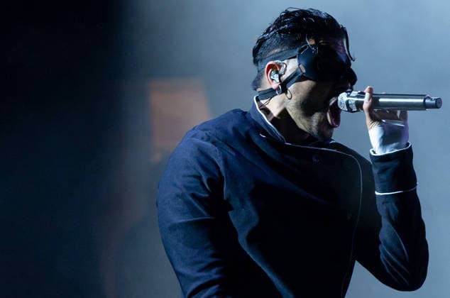 October 1, 2026, San Luis Potosi, San Luis Potosi, Mexico: Puerto Rican rapper ALVARO DIAZ performs live on stage during a concert at Teatro de la Ciudad in Parque Tangamanga 1 in San Luis Potosi, Mexico. San Luis Potosi Mexico - ZUMAm311 20261001_zip_m311_001 Copyright: xAlbertoxMartinezx