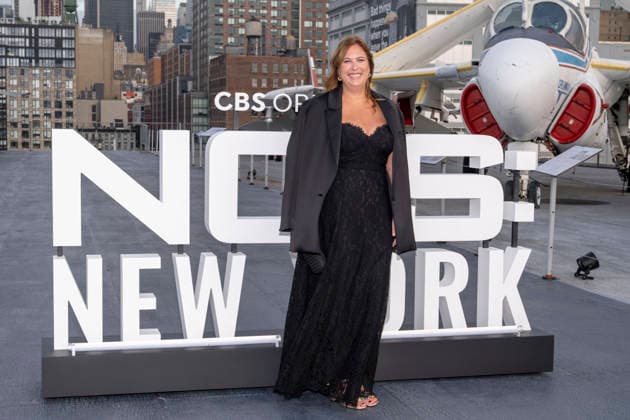 October 1, 2026, New York, New York, USA: AMY REISENBACH attends the CBS, NCIS New York Premiere at the USS Intrepid Museum in New York. 1 October 2026 New York USA  - ZUMAa265 20261001_zep_a265_064 Copyright: xEricxAcquayex