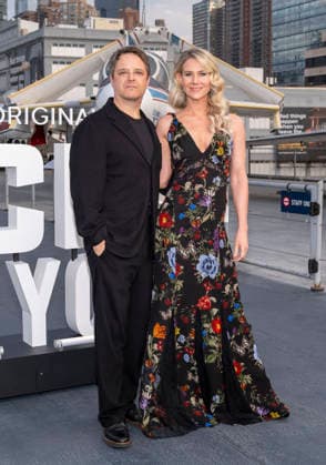 October 1, 2026, New York, New York, USA: BYRON BALASCO and JULIETTE JACKSON attend the CBS, NCIS New York Premiere at the USS Intrepid Museum in New York. 1 October 2026 New York USA - ZUMAa265 20261001_zep_a265_077 Copyright: xEricxAcquayex