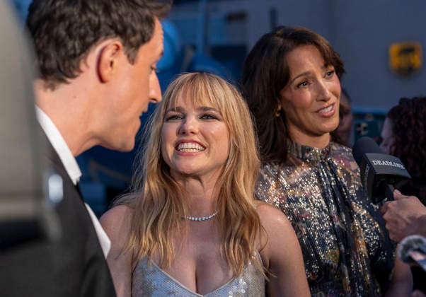 October 1, 2026, New York, New York, USA: SHANE HARPER, JACQUELINE BYERS and JENNIFER BEALS attend the CBS, NCIS New York Premiere at the USS Intrepid Museum in New York. 1 October 2026 New York USA - ZUMAa265 20261001_zep_a265_139 Copyright: xEricxAcquayex