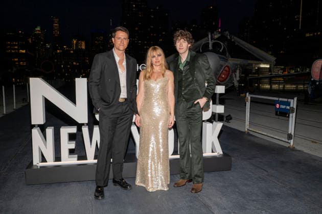 October 1, 2026, New York, New York, USA: SHANE HARPER, JACQUELINE BYERS and DEVIN DRUID attend the CBS, NCIS New York Premiere at the USS Intrepid Museum in New York. 1 October 2026 New York USA - ZUMAa265 20261001_zep_a265_162 Copyright: xEricxAcquayex