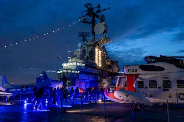 October 1, 2026, New York, New York, USA: The scene aboard the USS Intrepid during the CBS, NCIS New York Premiere in New York. 1 October 2026 New York USA  - ZUMAa265 20261001_zep_a265_180 Copyright: xEricxAcquayex