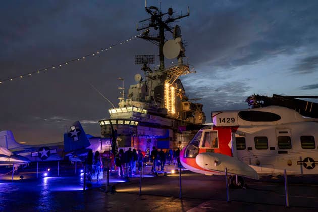 October 1, 2026, New York, New York, USA: The scene aboard the USS Intrepid during the CBS, NCIS New York Premiere in New York. 1 October 2026 New York USA  - ZUMAa265 20261001_zep_a265_181 Copyright: xEricxAcquayex