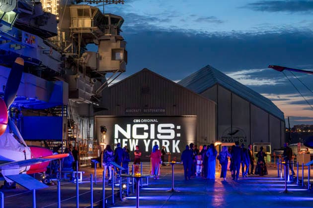 October 1, 2026, New York, New York, USA: The scene aboard the USS Intrepid during the CBS, NCIS New York Premiere in New York. 1 October 2026 New York USA  - ZUMAa265 20261001_zep_a265_182 Copyright: xEricxAcquayex