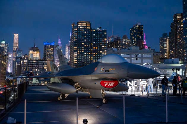 October 1, 2026, New York, New York, USA: The scene aboard the USS Intrepid during the CBS, NCIS New York Premiere in New York. 1 October 2026 New York USA  - ZUMAa265 20261001_zep_a265_185 Copyright: xEricxAcquayex