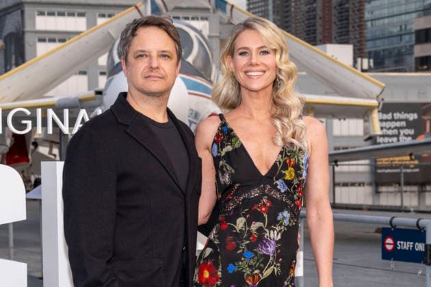 October 1, 2026, New York, New York, USA: BYRON BALASCO and JULIETTE JACKSON attend the CBS, NCIS New York Premiere at the USS Intrepid Museum in New York. 1 October 2026 New York USA - ZUMAa265 20261001_zep_a265_079 Copyright: xEricxAcquayex