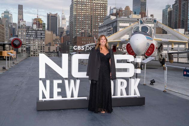 October 1, 2026, New York, New York, USA: AMY REISENBACH attends the CBS, NCIS New York Premiere at the USS Intrepid Museum in New York. 1 October 2026 New York USA - ZUMAa265 20261001_zep_a265_063 Copyright: xEricxAcquayex