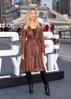 October 1, 2026, New York, New York, USA: TAYLOR RAY attends the CBS, NCIS New York Premiere at the USS Intrepid Museum in New York. 1 October 2026 New York USA - ZUMAa265 20261001_zep_a265_088 Copyright: xEricxAcquayex