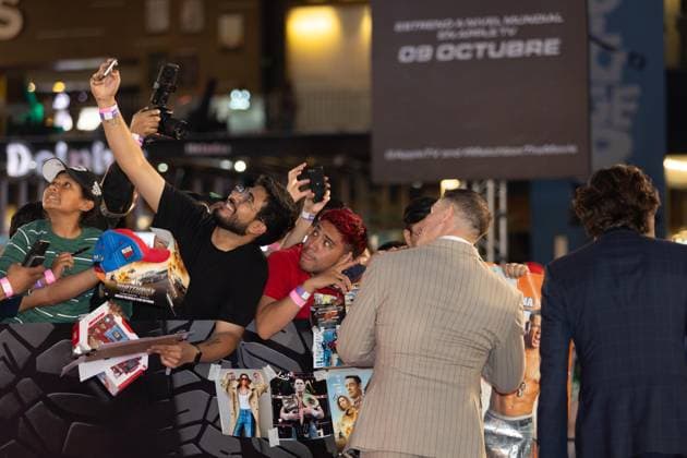 NAUCALPAN, M - OCTOBER 1: John Cena at the fan event for Matchbox: The Movie at the Toreo Parque Central shopping mall in Naucalpan, Mexico on October 1, 2026. Copyright: xMatchbox:xThexMoviex