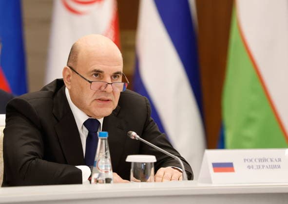 BELARUS, MINSK - OCTOBER 2, 2026: Mikhail Mishustin, Russia s Prime Minister, attends an expanded meeting of the Eurasian Intergovernmental Council Minsk Belarus  - ZUMAt113 20261002_zaa_t113_215 Copyright: xDmitryxAstakhovx
