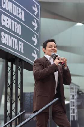 NAUCALPAN, M - OCTOBER 1: Arturo Castro at the fan event for Matchbox: The Movie at the Toreo Parque Central shopping mall in Naucalpan, Mexico on October 1, 2026. Copyright: xMatchbox:xThexMoviex