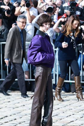 PARIS, FRANCE - OCTOBER 02: Chinese artist Chen Duling attends the LOEWE Spring Summer 2027 show during Paris Fashion Week on October 2, 2026 in Paris, France.  Copyright: xVCGx 111671217207