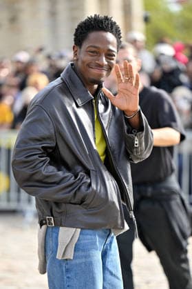 PFW Loewe Outside Arrivals David Jonsson arriving at the Loewe show during Paris Fashion Week, in Paris, France on 2 October 2026. Photo by Julien Reynaud APS-Medias ABACAPRESS.COM Paris France  Copyright: xReynaudxJulien APS-Medias ABACAx