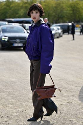 PFW Loewe Outside Arrivals Chen Duling arriving at the Loewe show during Paris Fashion Week, in Paris, France on 2 October 2026. Photo by Julien Reynaud APS-Medias ABACAPRESS.COM Paris France  Copyright: xReynaudxJulien APS-Medias ABACAx
